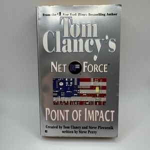 Tom Clancy's Net Force Point of Impact Berkley Fiction Paperback Novel